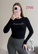 Свитер Fsn 2705 black - делук