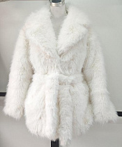 Шуба Modnulya 812 white - делук