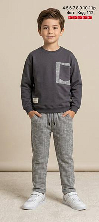 Костюм Спорт Ibambino 112 grey - делук