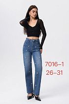 Джинсы Newjeans 7016-1 l.blue - делук