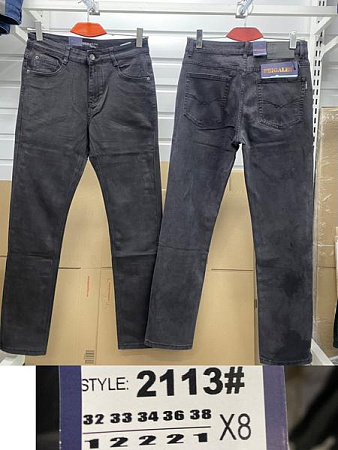 Джинсы God Baron 2113 grey - делук