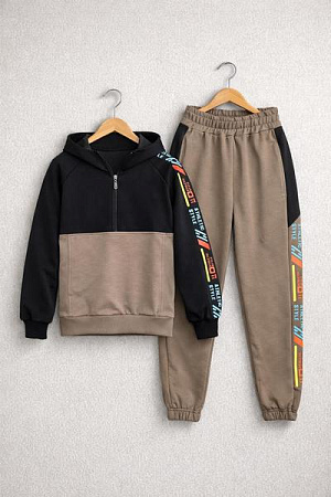 Костюм Спорт Lima Kids 2503 brown - делук