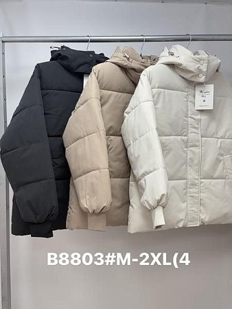 Куртка Jacket B8803 black - делук
