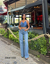 Джинсы Jeans Style 2064-1555 l.blue - делук