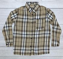 Рубашка Imlion 780 beige-white - делук