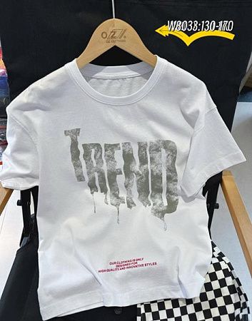 Футболка Yalisi 8033 white - делук