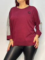 Свитер Kosta 814 wine - делук