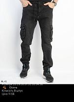 Джинсы God Baron L-42 black - делук