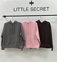 Худи Little Secret 500434 brown - делук