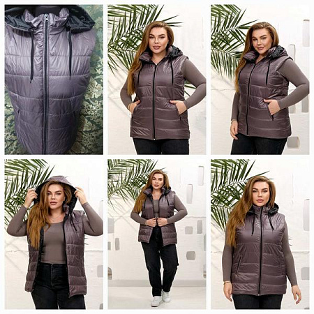 Жилетка Sdf SD1 brown - делук