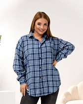 Рубашка Tran 7756 l.blue - делук