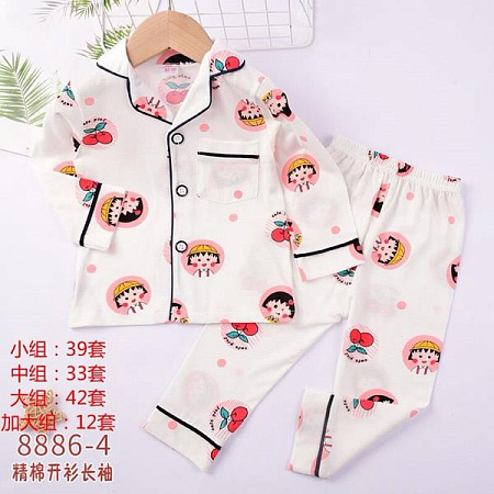 Пижама Фунтик 8886-4 l.pink (4-6) - делук