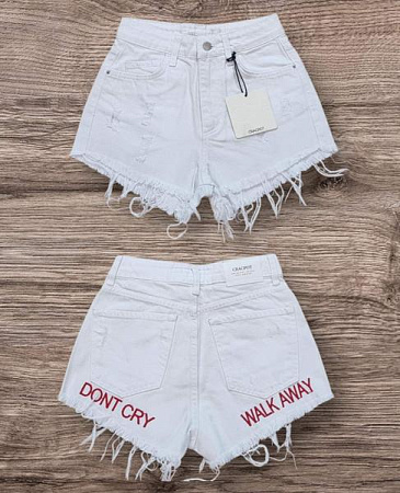 Шорты Maxim Jeans 4412 white - делук