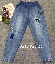 Джинсы Immei A9151 blue - делук