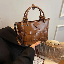 Сумка Fashion Bag S12002-1 brown - делук