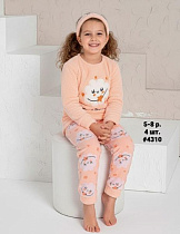 Пижама Amz 4310 peach - делук