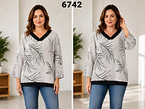 Свитер Gertie 6742 grey - делук