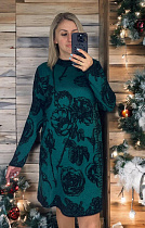 Платье Levisha 26280 green - делук