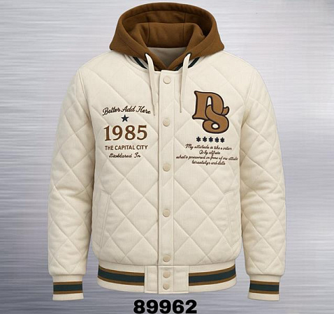 Куртка Azt 89962 beige - делук