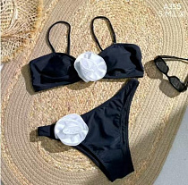Купальник Sun&Sea A355 black-white - делук
