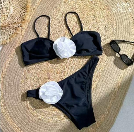 Купальник Sun&Sea A355 black-white - делук