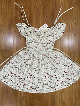 Платье Rsv 111 white-green - делук