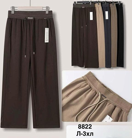 Штаны Спорт Minh 8822 black - делук