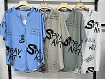 Рубашка Style Nadezhda 7833 khaki - делук