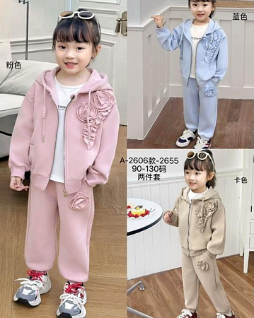 Костюм Спорт Meloria 2606 pink - делук