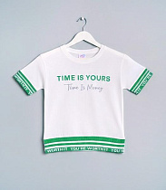 Футболка Dino DN404 white - делук