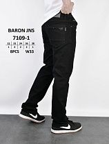 Джинсы God Baron 7109-1 black - делук