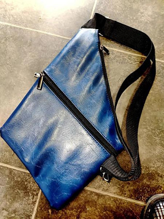 Бананка Fashion Bag CNO10-3 blue - делук