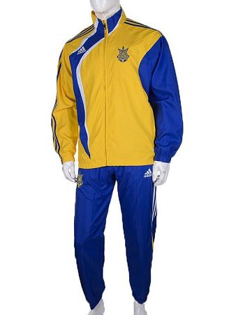 Костюм Спорт Big Clothes 3525 yellow-blue - делук