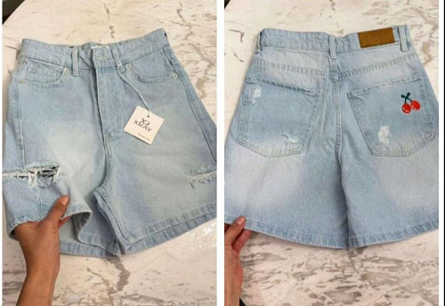 Шорты Maxim Jeans 772-7457 l.blue - делук