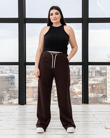 Штаны Спорт Azna Б1152 brown - делук