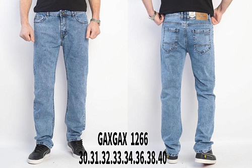 Джинсы God Baron 1266 l.blue - делук