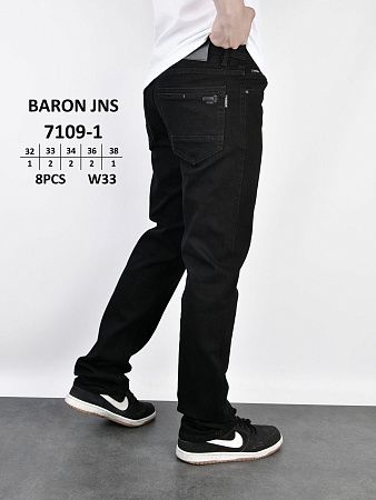 Джинсы God Baron 7109-1 black - делук