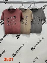 Футболка Met&March 3821 beige - делук
