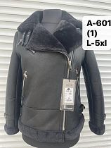 Дубленка Yafeier A601-1 black - делук