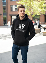 Худи Delviago DL551 black - делук