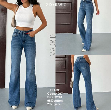 Джинсы Jeans Style 4997 blue - делук