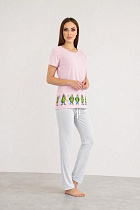 Пижама Trikotag T372 pink - делук