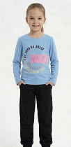 Свитер Malibu2 4985 l.blue - делук