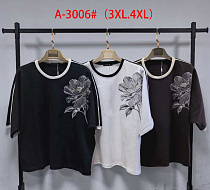 Футболка Saint Wish A3006 mix - делук