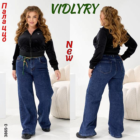 Джинсы Vidlyry 3865-3 navy - делук