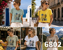 Футболка Gertie 6802 khaki - делук