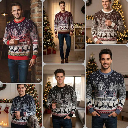 Свитер Moranny MR362 navy - делук