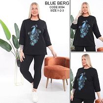 Костюм Julia 8094 black - делук