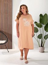 Платье Bat 415 beige - делук