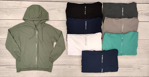 Кофта Спорт Samo 3864 khaki - делук